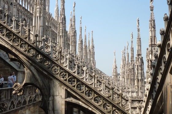 Le Duomo vu d'en haut